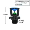 360 Degree Rotating Jet Sprinklers Double Outlet Rocker Nozzles1/2" Male Thread For Garden Farm Lawn Irrigation 3