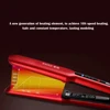 Professional Hair Straightener Brush Titanium Flat Iron with LCD Display Heating Curling Iron Fast Hair Straightening Iron 4