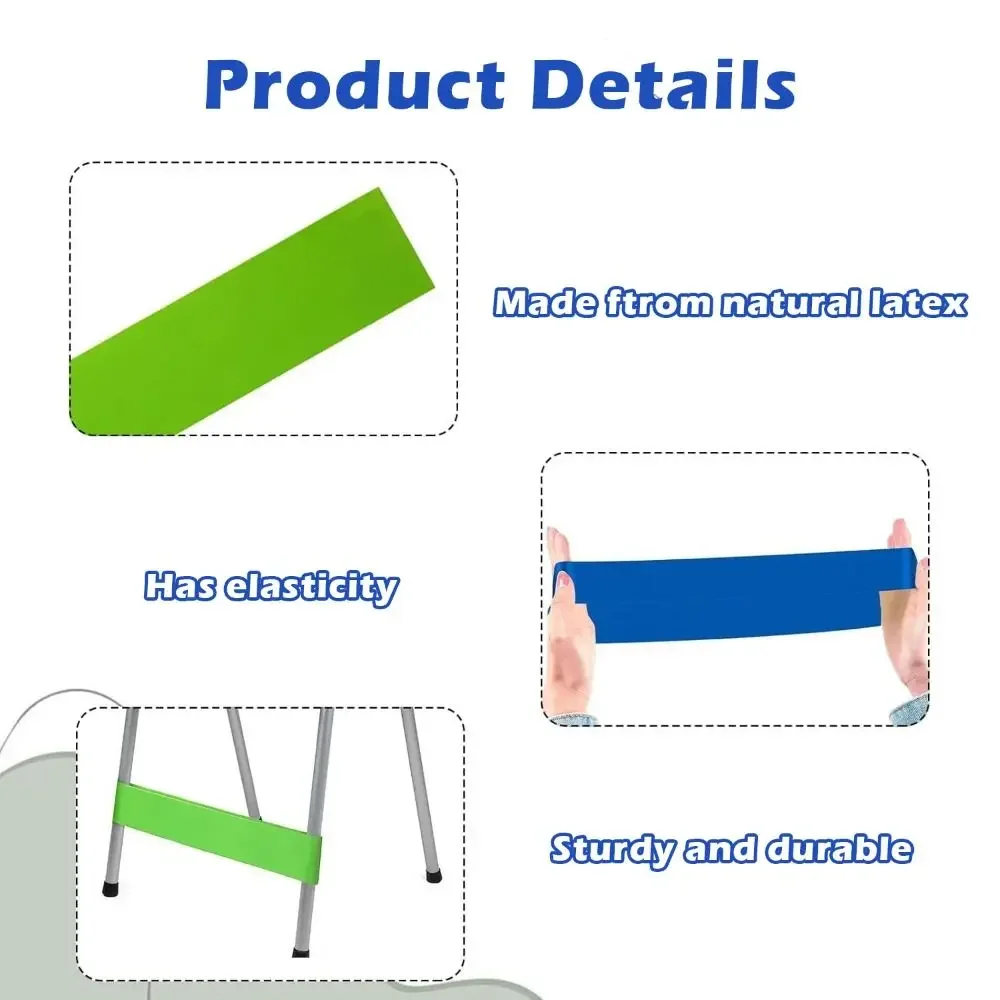 Stress-Reducing Colorful Elastic Chair Band for Enhanced Concentration