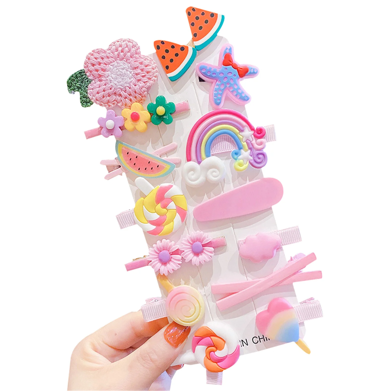 

Children's Hairpin Sweet Cute Cartoon Headdress Gifts For Little Girls