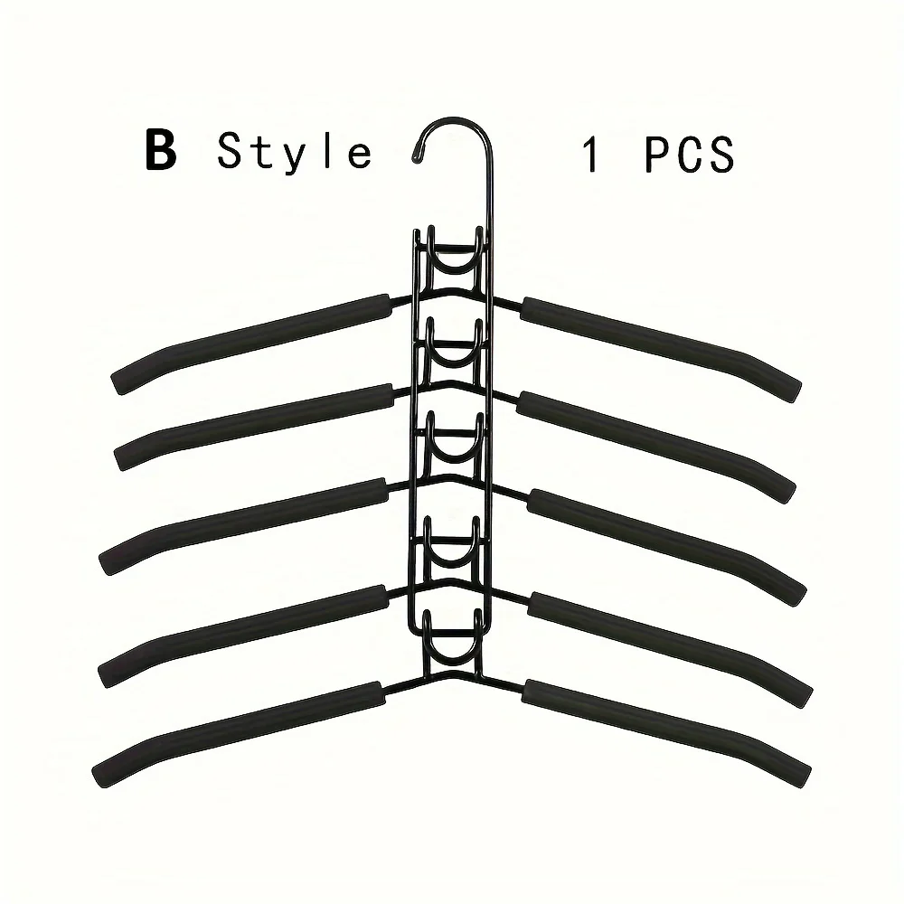 رف ملابس سحري قابل للفصل مكون من 5 طبقات - تصميم آ...