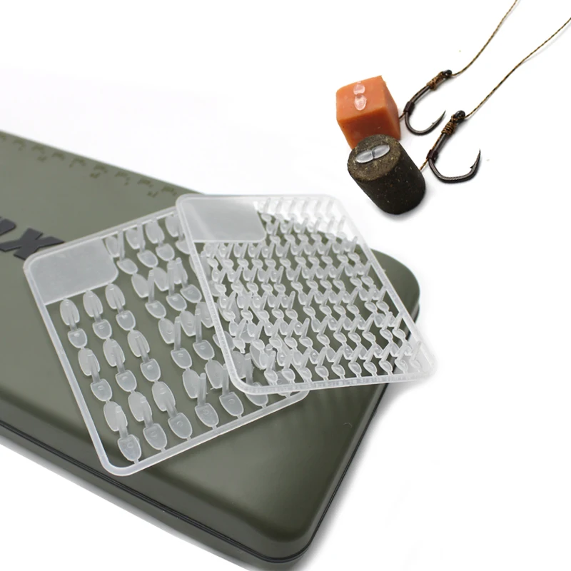 5 stücke Karpfen Angeln Tackle Fleisch Pellet Stop Pop Up Boilies Haar Ronnie Rig Angeln Locken Karpfen Köder Karpfen Angeln terminal Tackle – Detail 6