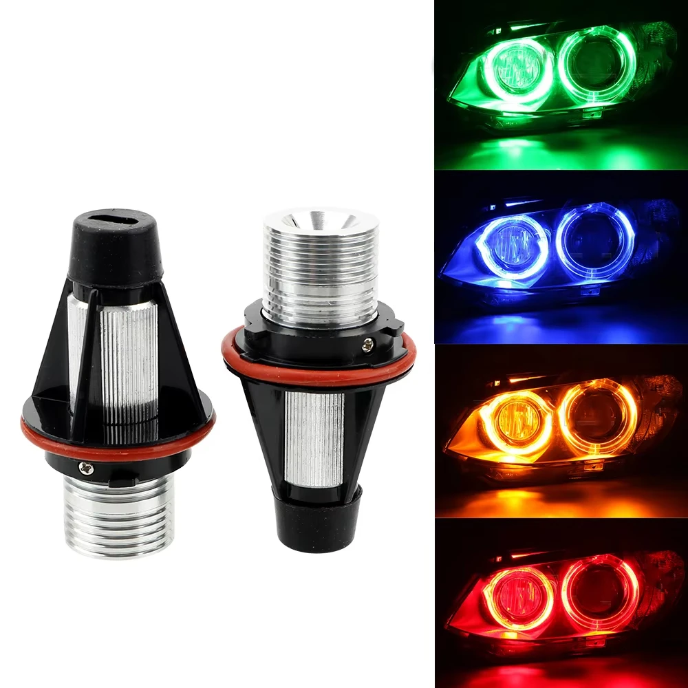 Car LED Angel Eyes Bulbs Light DRL Daytime Running Lamps for BMW E39 E53 E60 E61 E63 E64 E65 E66 E87 525i 530i Xi 545i M5 Series