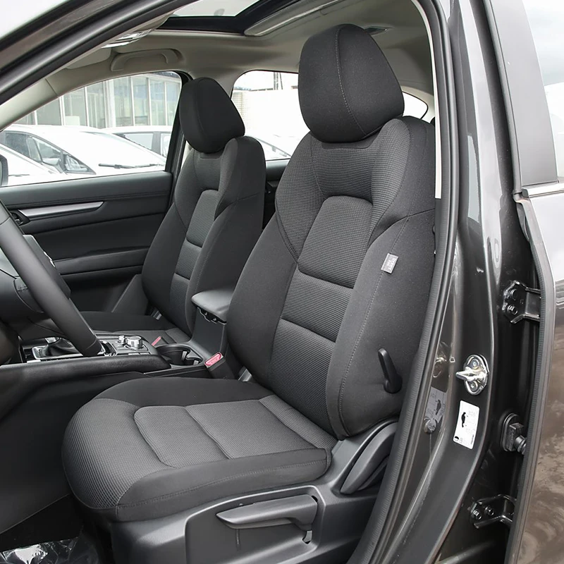 Autostoelhoezen Voor Mazda 2 3 6 CX3 CX5 CX7 CX-3 CX-5 CX-7 5 Seat Auto Stoelhoezen Zitkussen Cover Volledige Set Auto Accessoires (Color : 5, Maat : Luxury