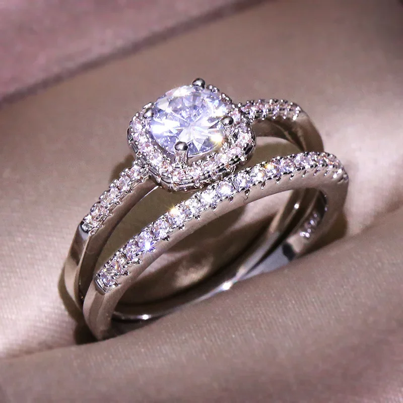 

DIWENFU Genuine 925 Sterling Silver Moissanite Ring for Women Fine Anillos De Silver 925 Jewelry Natural Moissanite Anel Jewelry