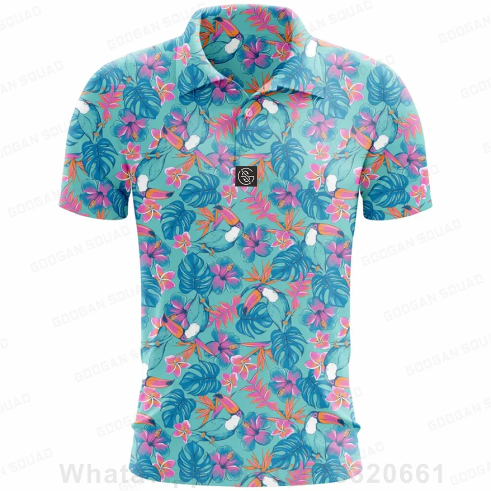 

Zomer Kleurrijke Mode Polo Tee Shirts Mannen Korte Mouw T-shirt Snel Droog Leger Team Vissen Golf Trui T-shirt Tops Clothin