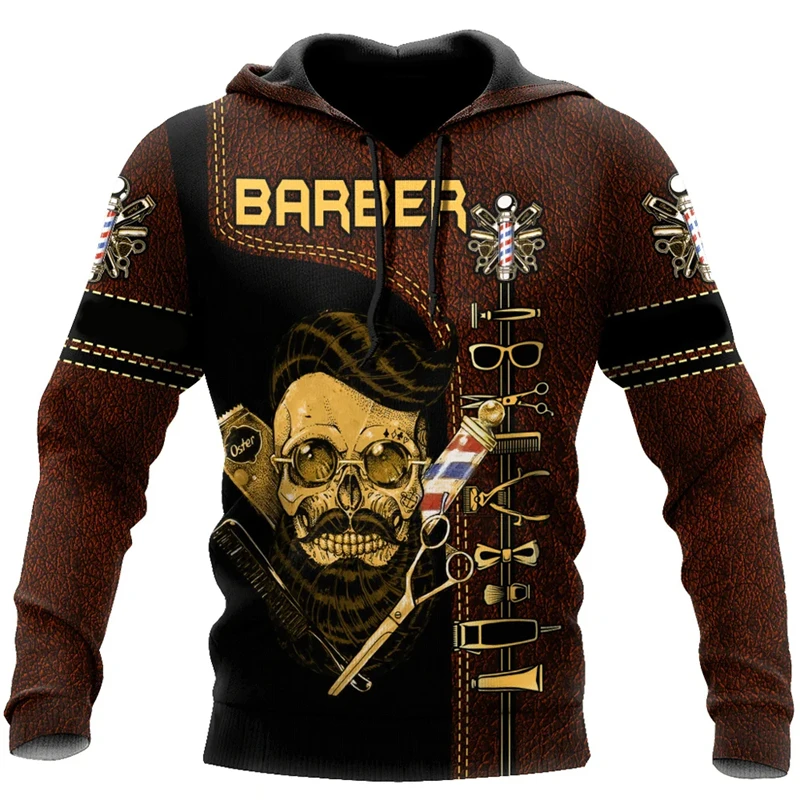 thumbnail image 1 of Sudadera con capucha con estampado 3D de Barber Shop, uniforme de moda 2024, sudaderas con capucha para hombre, jerséis de manga larga de gran tamaño, tops diarios, 1 of 4