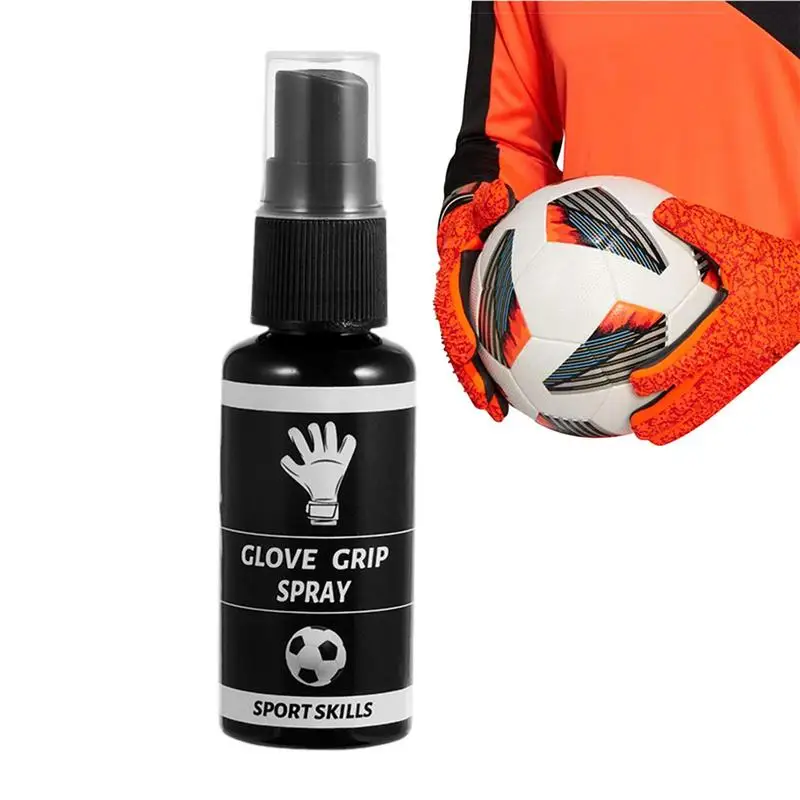 

Football Gloves Spray Football Gloves Grip Spray Sticky 30ml Non-slip Gloves Cleaning Agent Gloves Cleaner Sticky Spray For