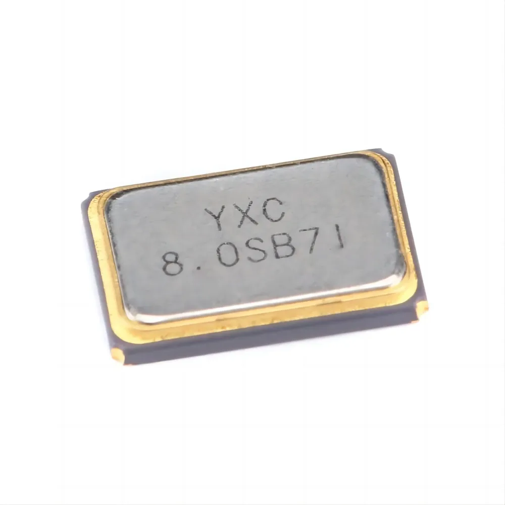 5032 칩 수동 수정 발진기, YSX531 SL, 8MHz, 10PPM, 20pF, X50328MSB4SI, 4 핀
