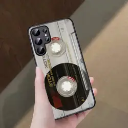 Vintage Cassette Tape Design Magnetic Phone Case - Samsung S21 (Z1)