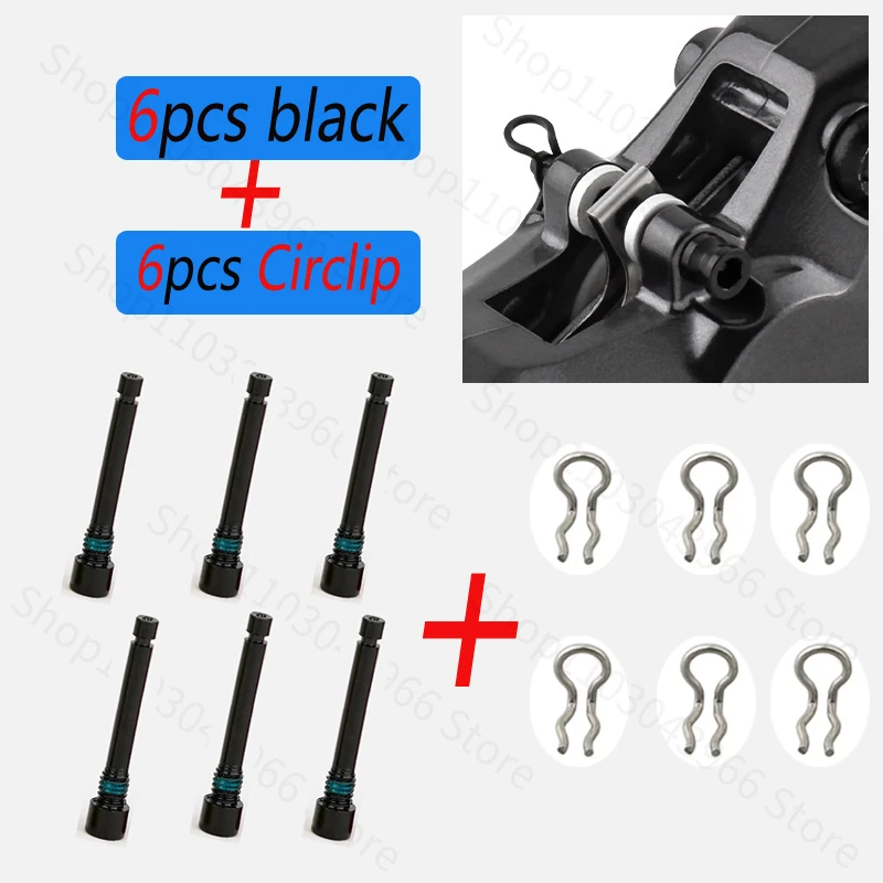 6 pezzi neri