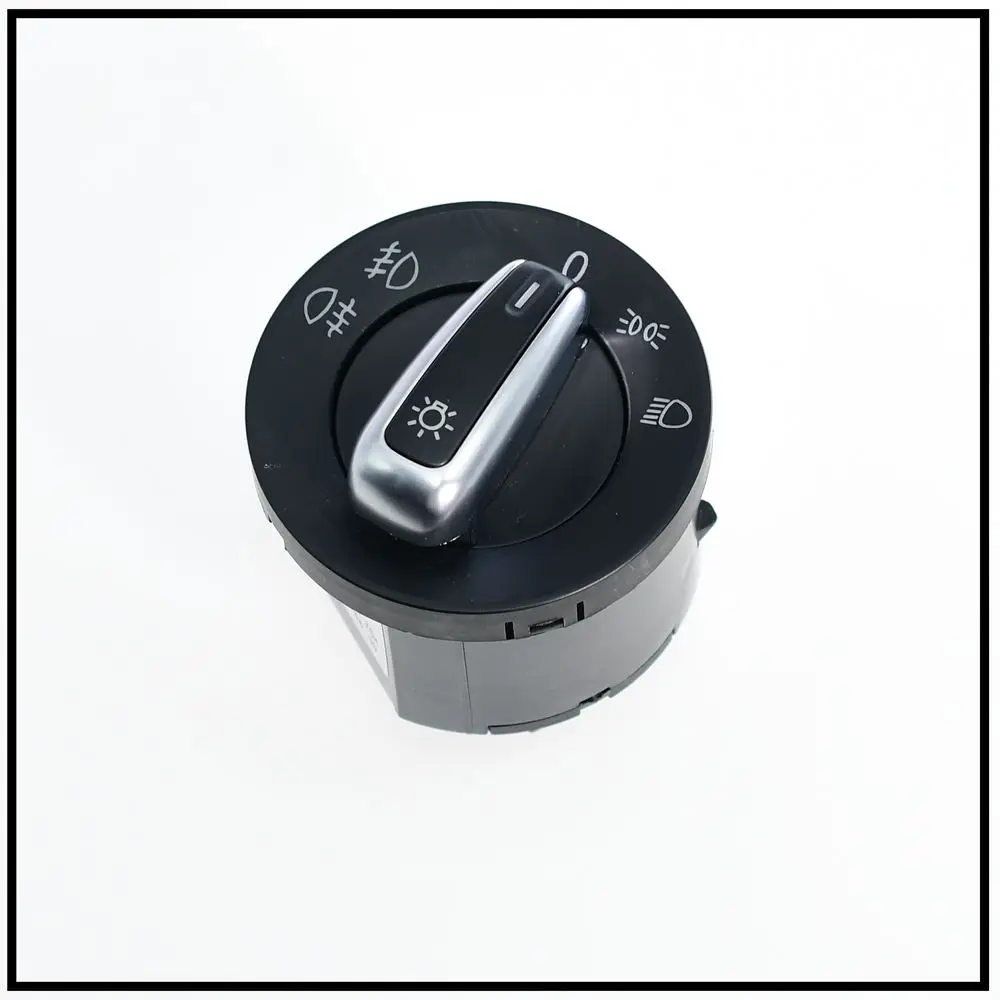 1 Pcs Oem Chrome European Headlight Control Switch For Vw Golf Mk5 Mk6