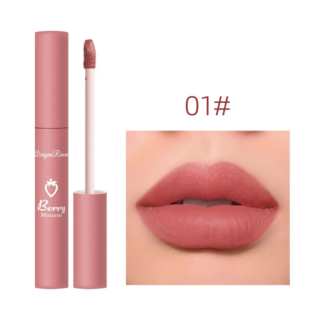 Lip gloss Makeup Matte Nude Liquid Lipstick 12 Colors Waterproof Long Lasting Lip Gloss Lipstick 1PC