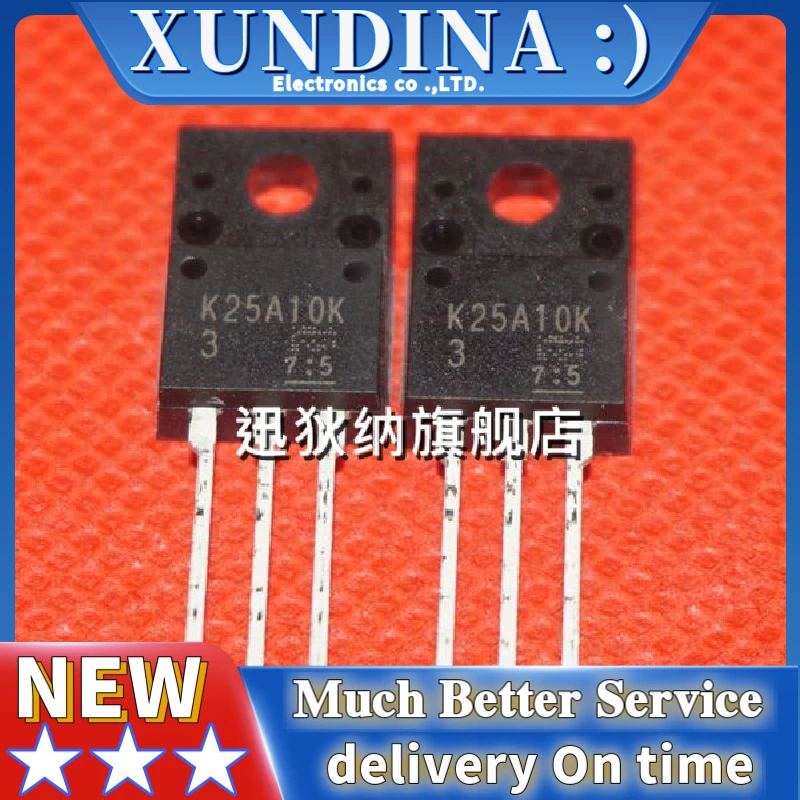 

5 шт. TK25A10K3 K25A10K TO-220F новая и оригинальная интегральная схема