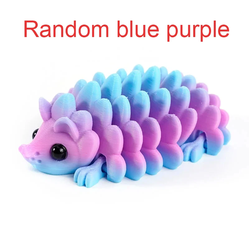 Versatile 3D Printed Hedgehog Figurine - Indoor & Outdoor Decorative Collectible Toy