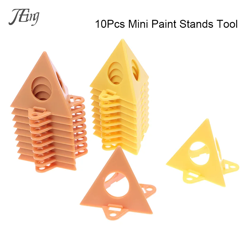

10 шт., треугольные мини-краски
