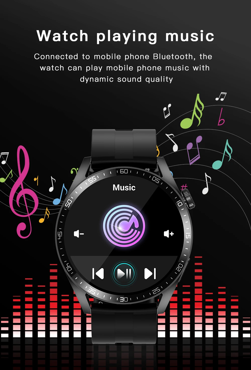 2020 New Smart Watch BT Calling Music Player AI Vice NFC Assistant Heart Rate Blood Oxygen Men Smartwatch Health Tracker+Box