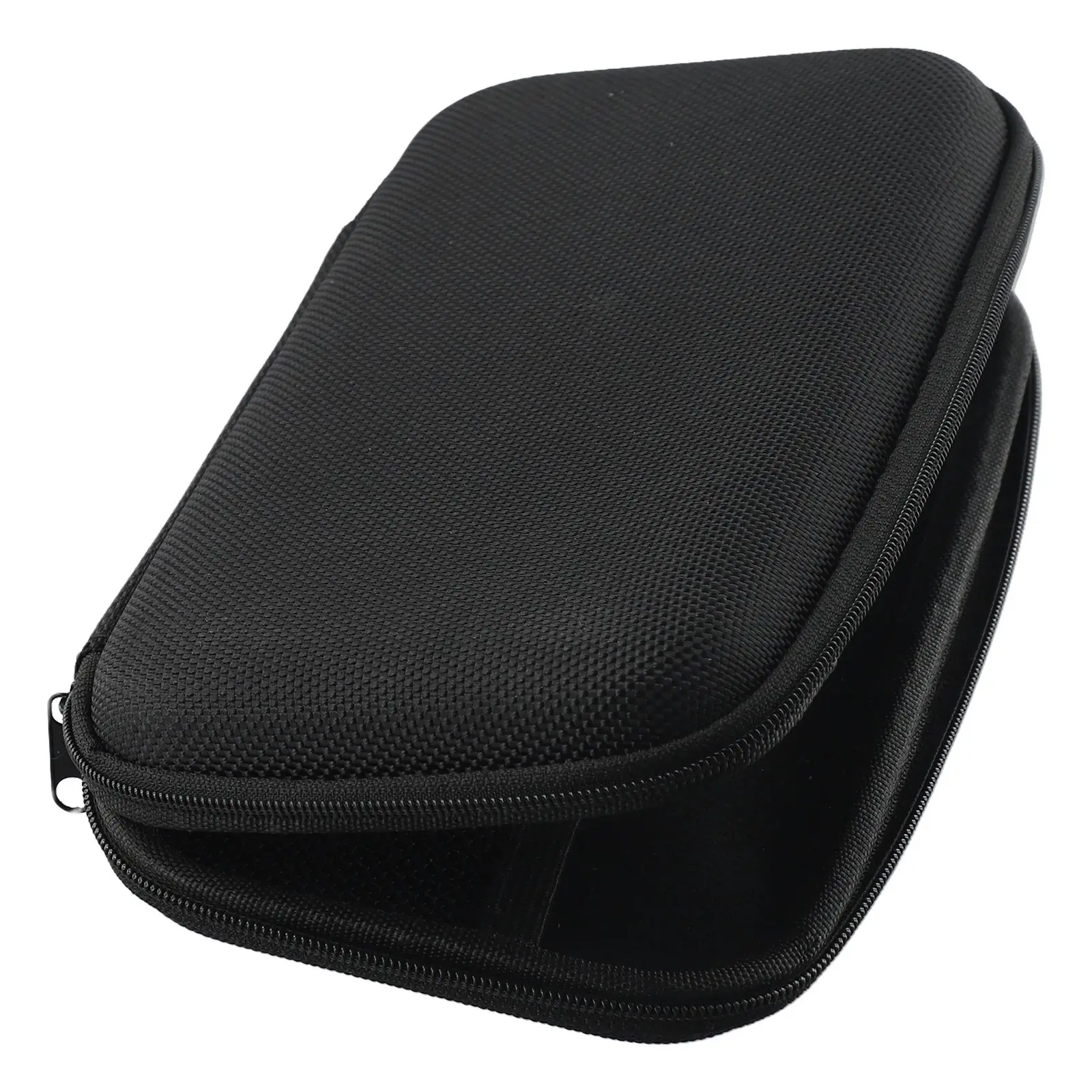 

Storage Bag Microphone Case 103g 19.7*11*4.3cm Black Lapel Lavalier Mic Portable Rubber+Solid Wood With EVA Bag