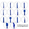 19Pcs/10Pcs Car Wrapping Vinyl Tool Kit Window Film Tint Tools Car Wrap Sticks Edge Trimming Squeegee Tinting Felt Edge Squeegee 2