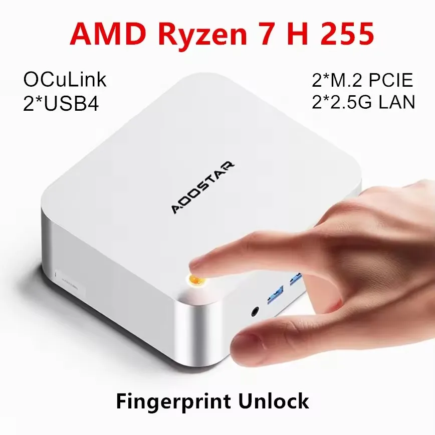 ミニPC Ryzen7 6800H 32GB 512GB oculink ミニPC Ryzen7 6800H 32GB 512G oculink egpu - メルカリ