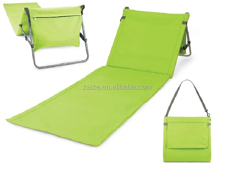 Beach Mat With Metal Backrest Frame 5