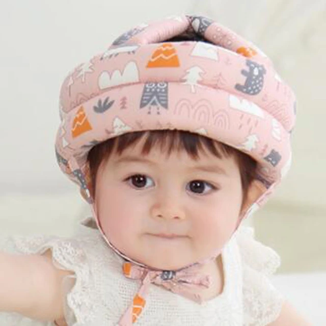 Casco de seguridad para bebés, protección para la cabeza, almohadilla  anticaída para niños pequeños, aprender a caminar, gorra de protección para  bebés - AliExpress