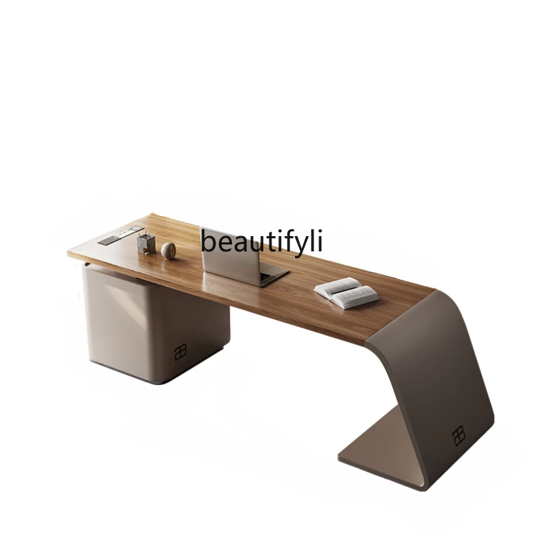 Corner Desk Home Computer Desk Italian Minimalist High-Grade Light Luxury Modern Boss Desk office furniture