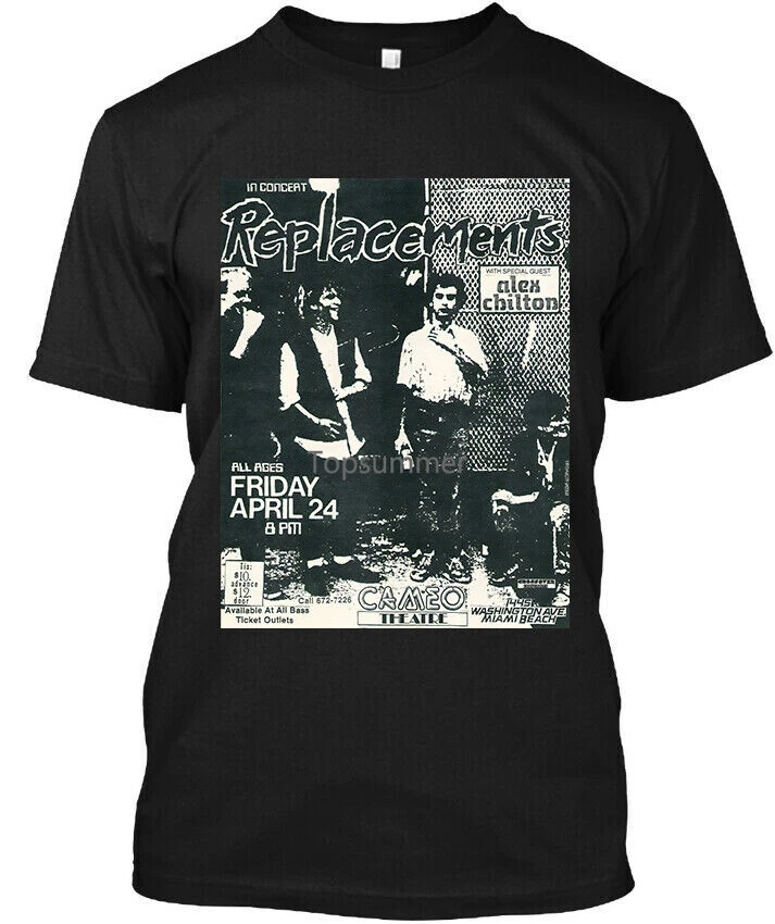 

Limited New The Replacements In Concert Tour American Rock Music T-Shirt S-4Xl