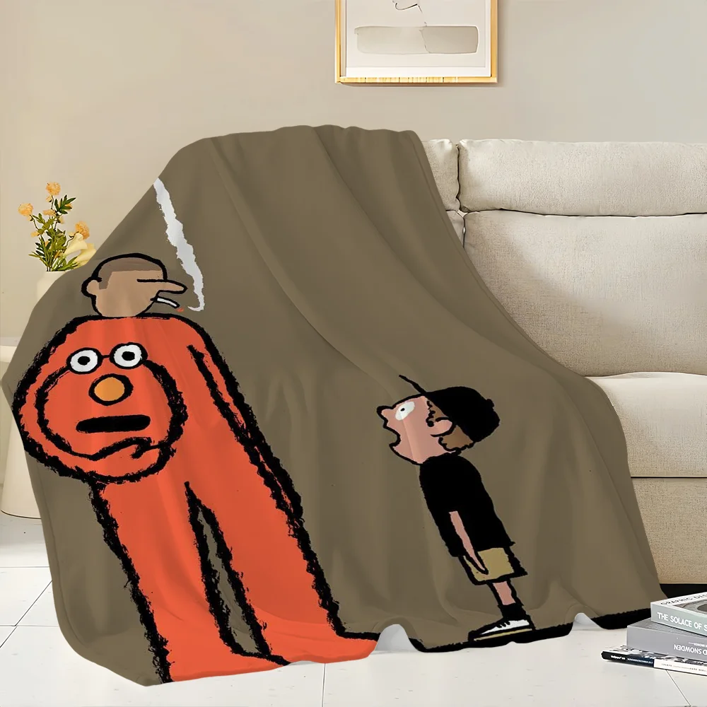Art J-Jean J-Jullien Printed comfortable and soft sofa, living room bed, bedroom blanket suitable for travel and gifts 3