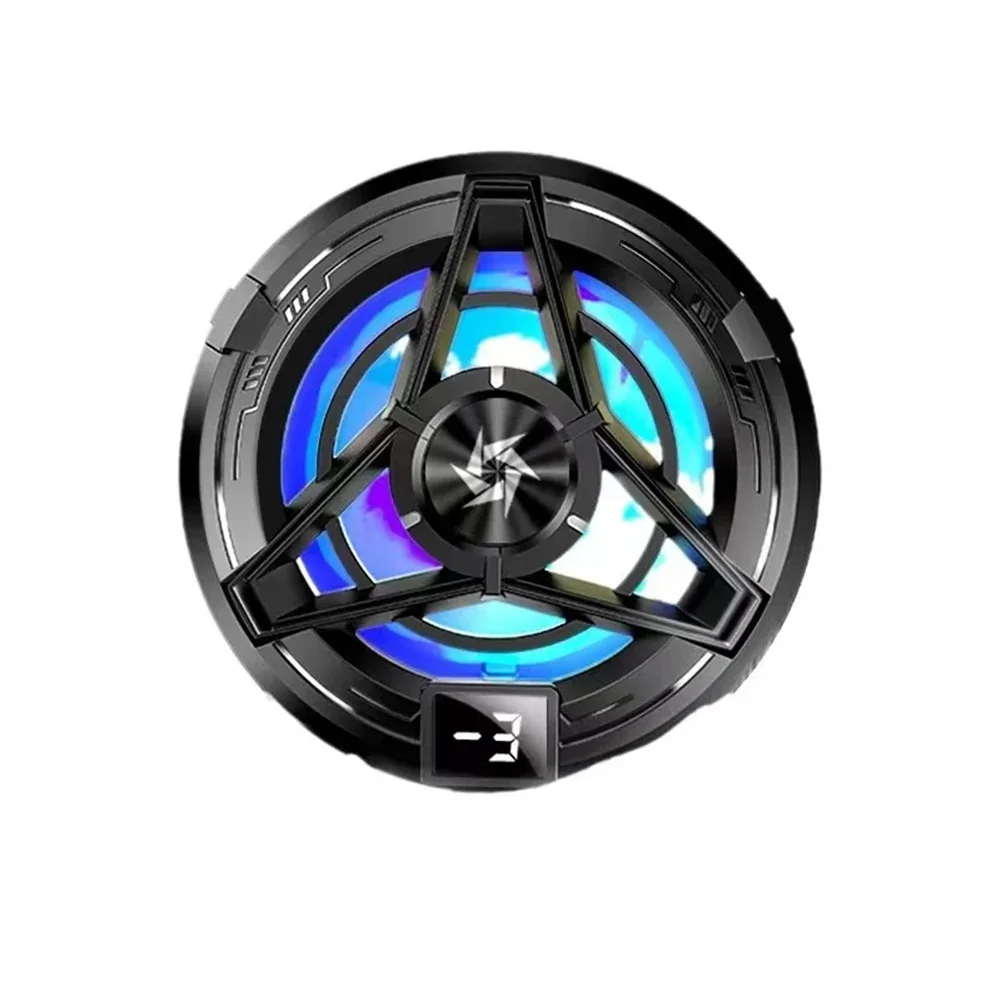 

Магнитный охладитель для телефона SL17 20 Вт, портативный полупроводниковый радиатор для телефона, охладитель для телефона с быстрой охлаждением RGB со стандартным дисплеем температуры