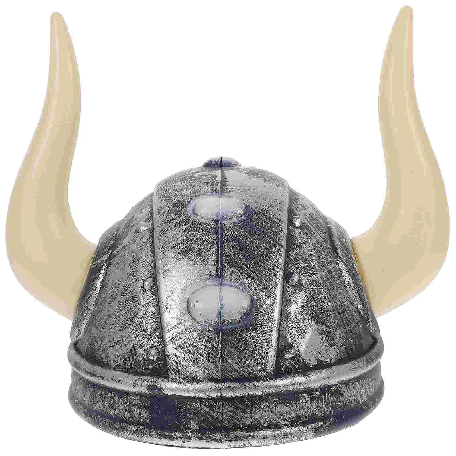

1/2pcs Medieval Viking Buffalo Ox Horns Hat Headwear Halloween Party Cosplay Costume Cap Performance Props Decoration