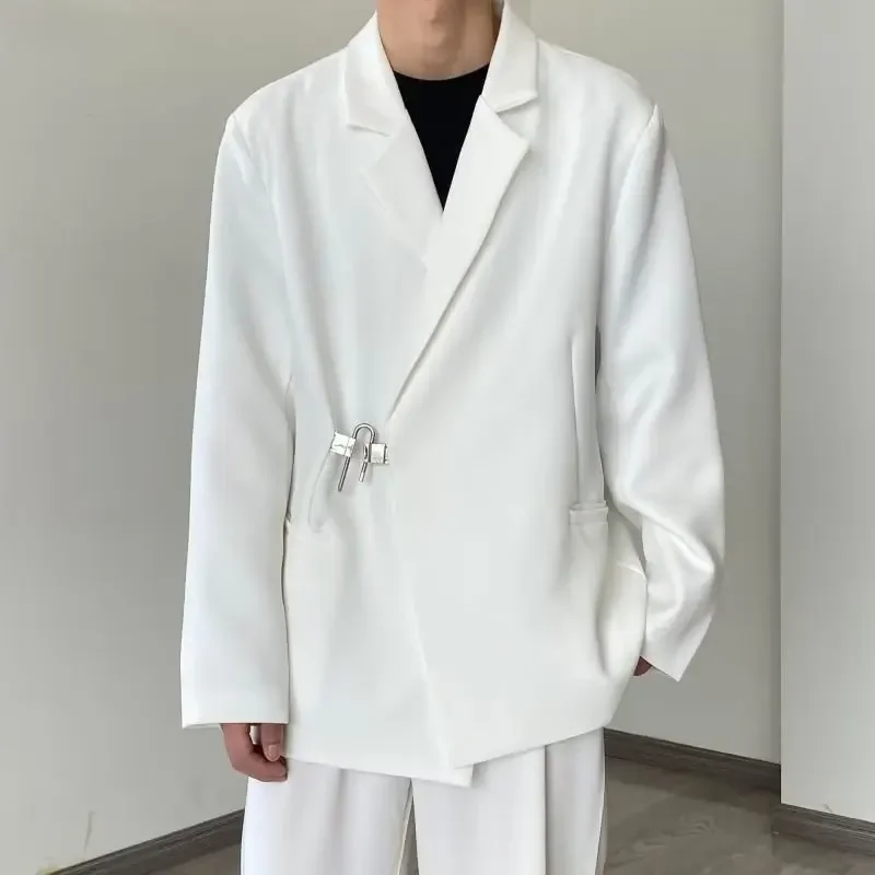 Blazers Men's Women's Autumn Winter For Business Social Scenes Casual Chic Korean Style Western-style Clothes