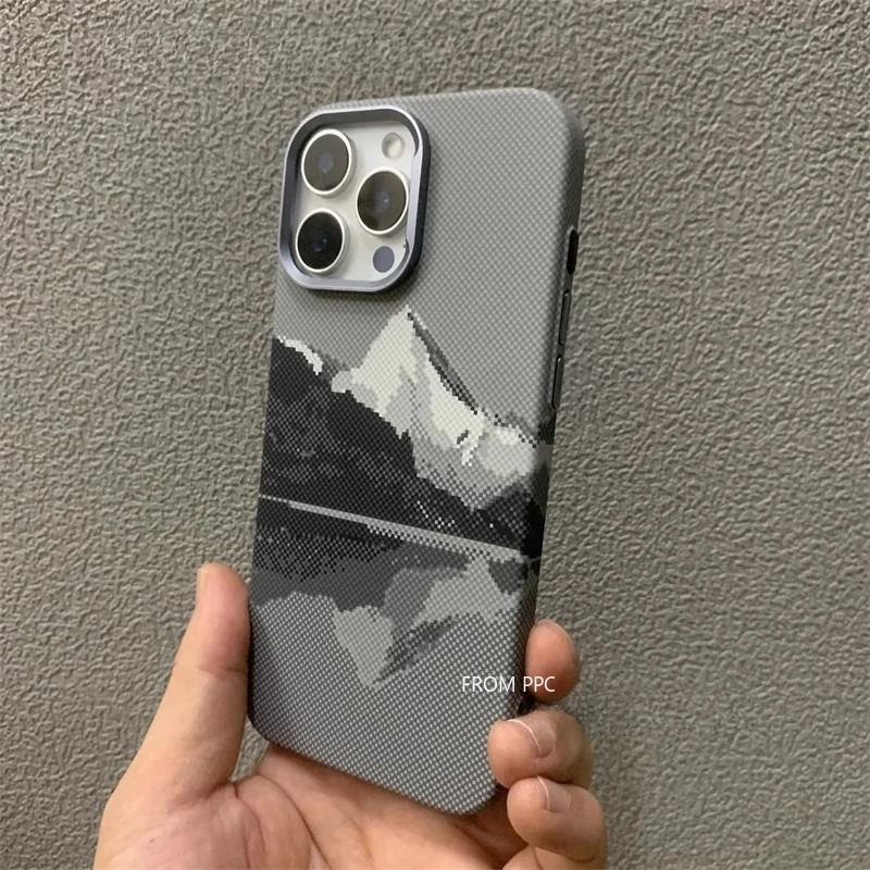 حافظة لهاتف آيفون 17 16 برو ماكس 15 لاسلكية مغناطي...