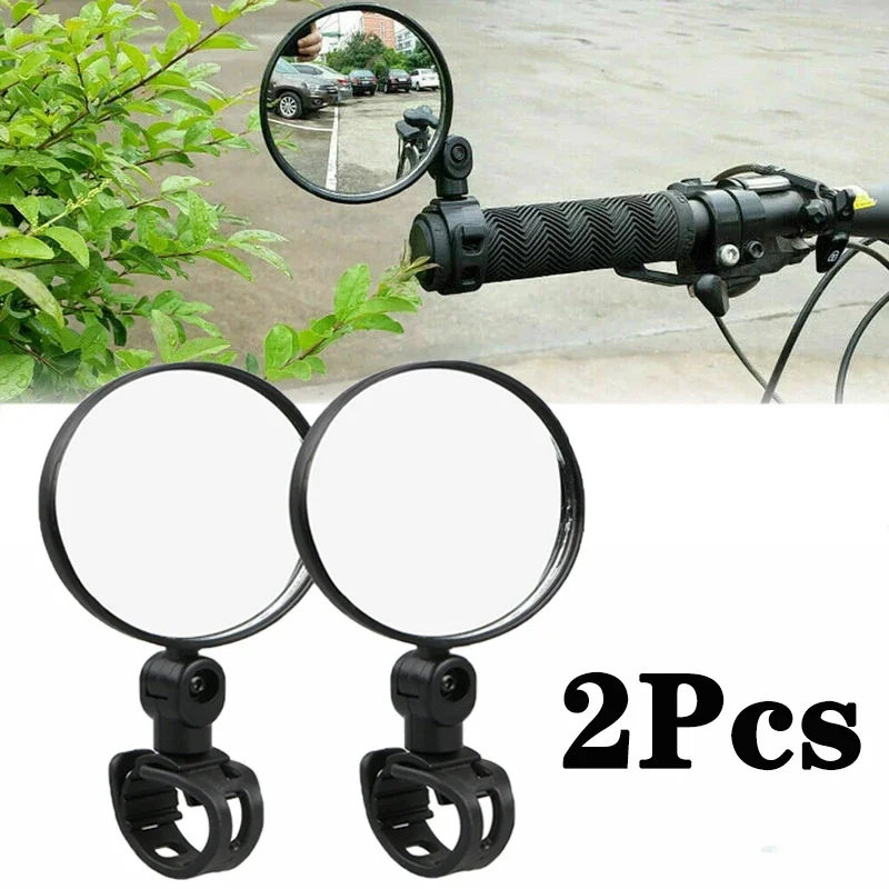 Bicycle Motorcycle Rearview Mirror 360 Rotation Adjustable for Bicycle Riding Cycling motorcycle mirror motorcycle mirrors bicycle mirror
