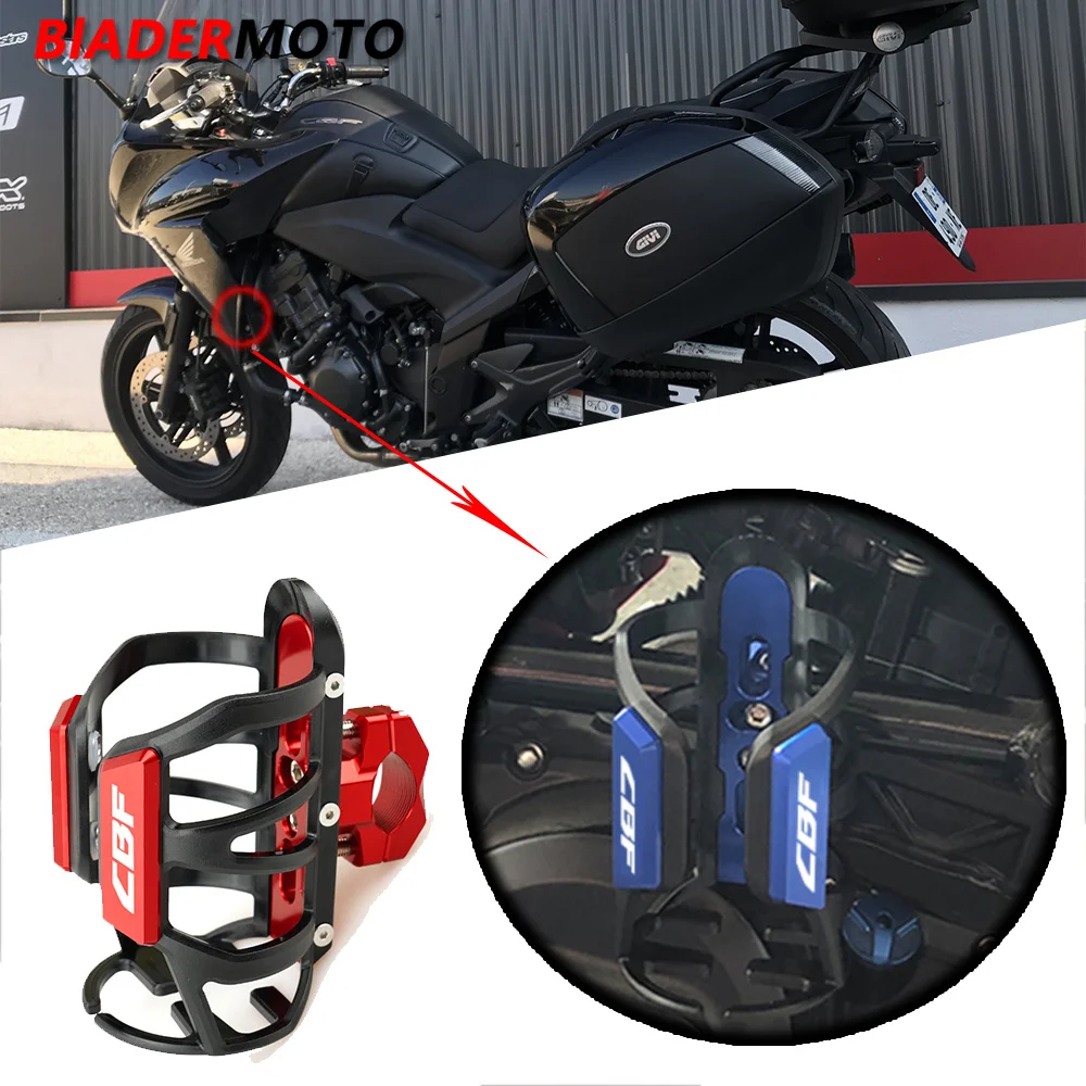 

Для Honda CBF 600N 600 S CBF600 S/N CBF1000 1000 высокое качество Мотоцикл CNC бутылка для напитков и воды держатель для чашки кофе