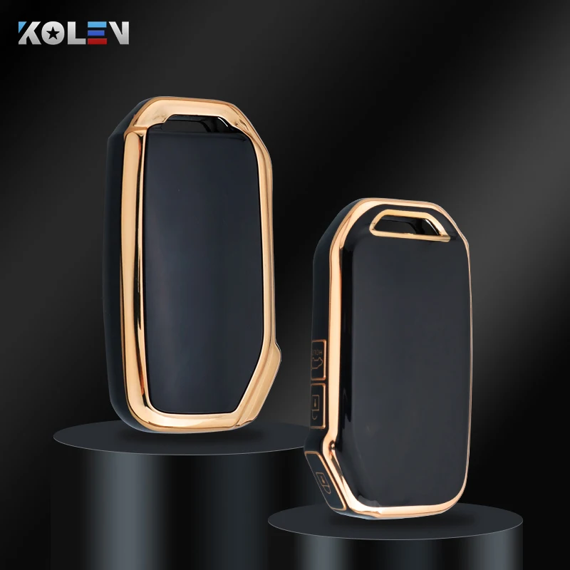 Key Case Key Case Cover Car Key Shell New TPU Car Key Case Cover Shell For KIA Sportage R GT Stinger Sorento Ceed Cerato Forte Niro Soul Telluride Protector Keyless