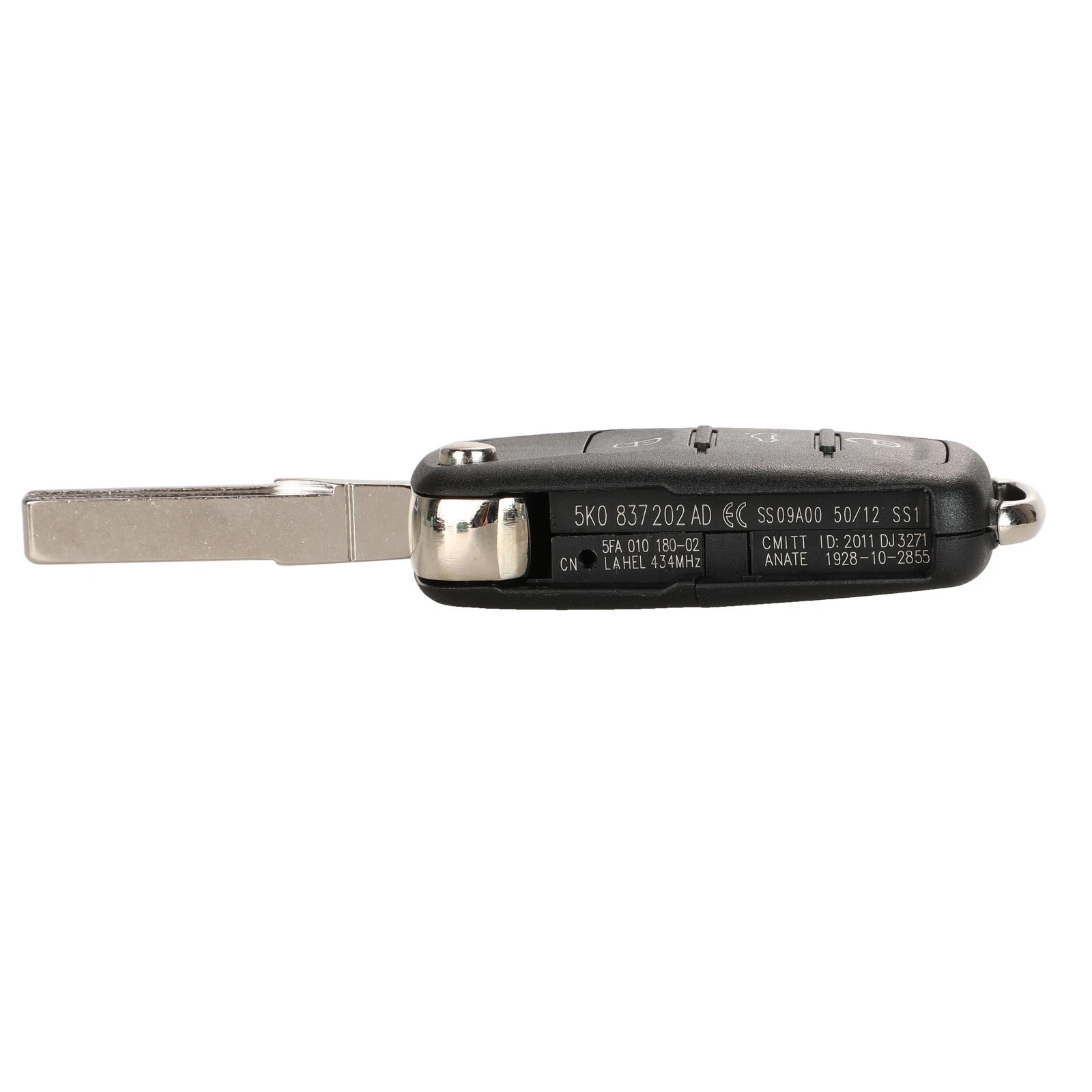 Jingyuqin 5K0837202AD/202AE 원격 자동차 키 폭스 바겐 Bettle CC EOS 골프 제타 Passat Tiguan Touareg 315/433Mhz ID48 칩