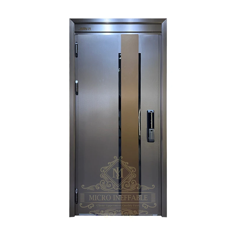 

Private Custom High Quality Stainless Steel Security Entry Front Doors For House