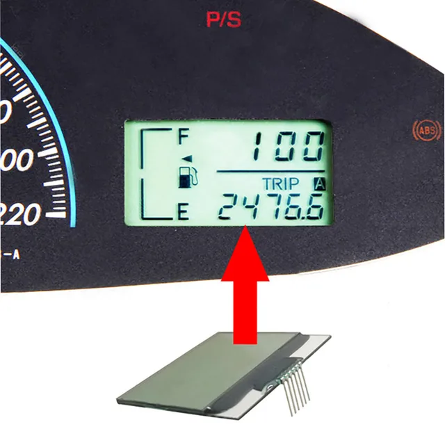 151432-1da5e1.jpg لوحة شاشة LCD لتويوتا فيوس ، شاشة سوداء ، استبدال الأدوات ، العنقودية ، 2008-2012
