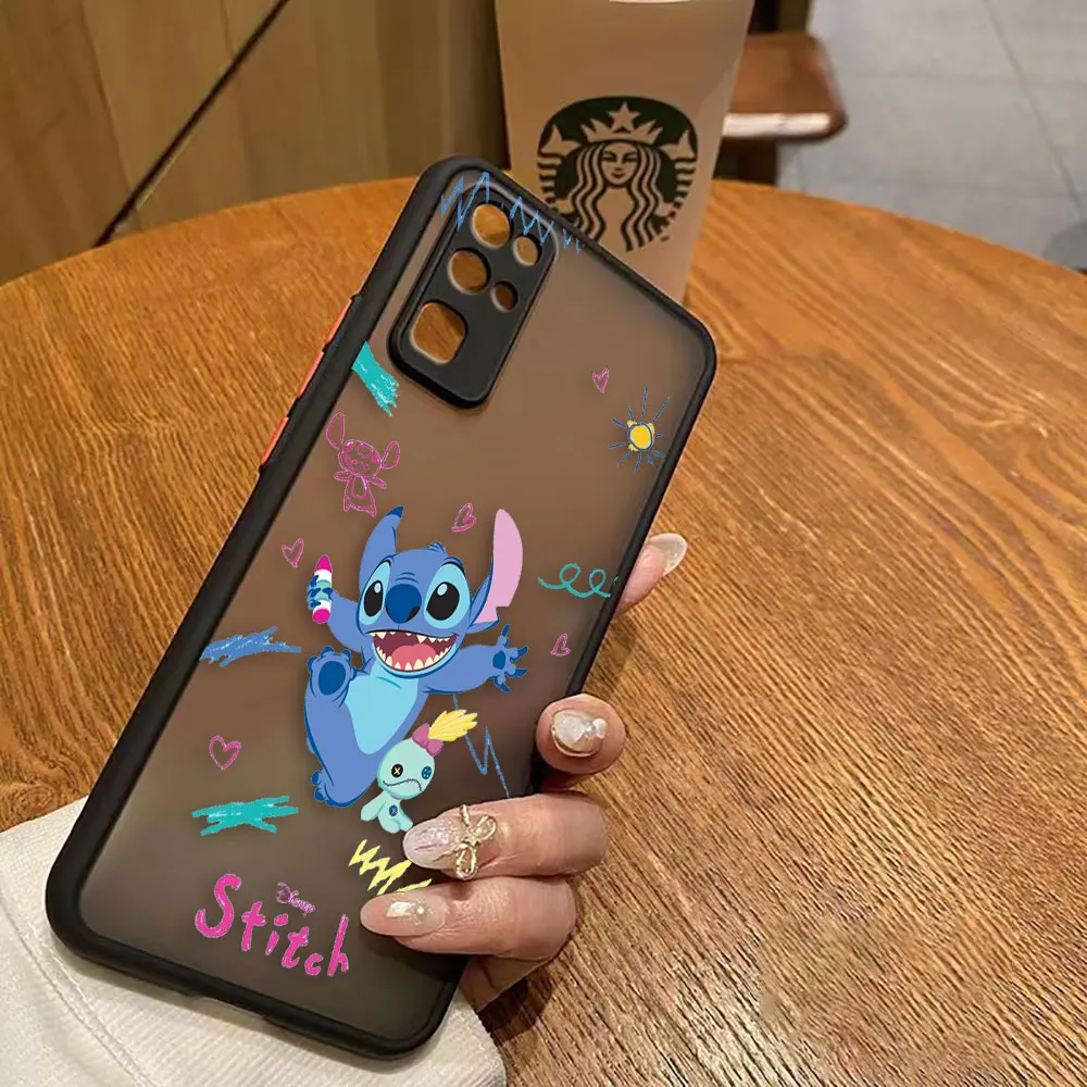 thumbnail image 1 of Funda mate para HONOR 70 50 30S 30 20 8X 9A 9X PLAY 4T X7 X9 X10 5G V40 Funda Coque Capa Shell Lilo & Stitch dibujos animados Anime, 1 of 5