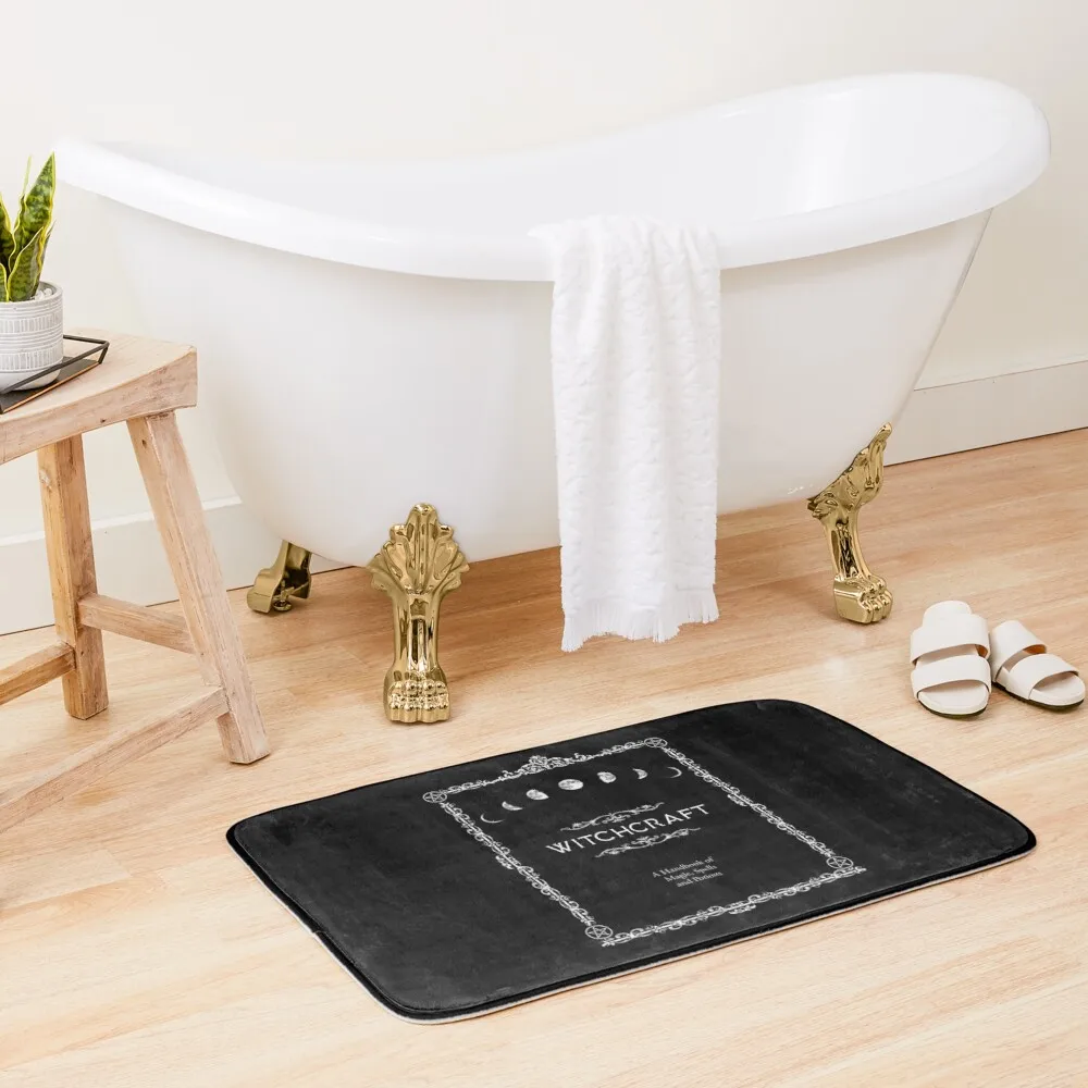 

Witchcraft A Handbook of Magic Spells and Potions Bath Mat Carpet Bathroom