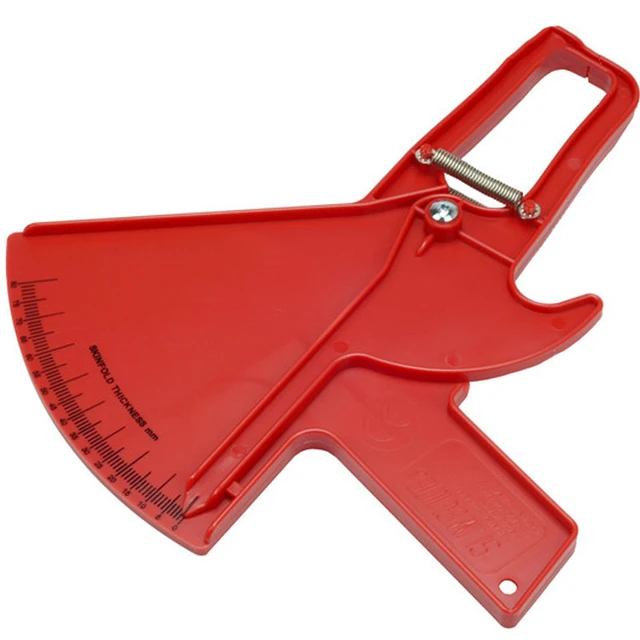 V Meter Kit Pinza Plicometro Metro A Nastro Per Misurare Grasso Corporeo - Fitness E Bodybuilding Strumento Fitness Plastica - Foto 5