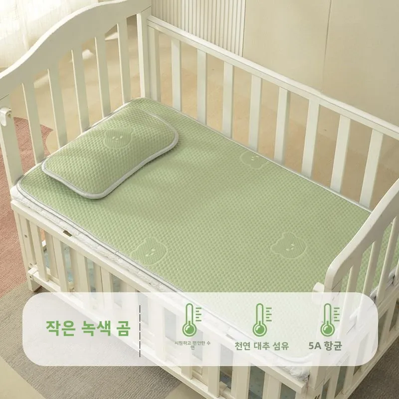 어린이 냉각 매트 얼음 실크 여름 패드 특수 소프트 매트 유치원 어린이 학습 침구 액세서리