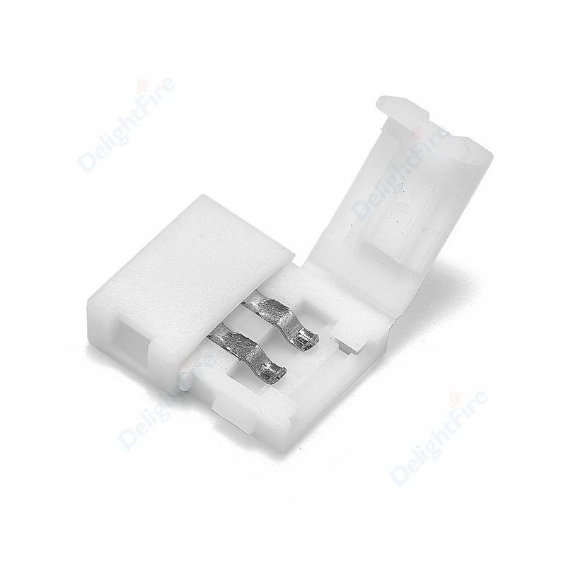 Conector Empalme Pixel Tiras Led 10mm 3 Pines Sin Soldar