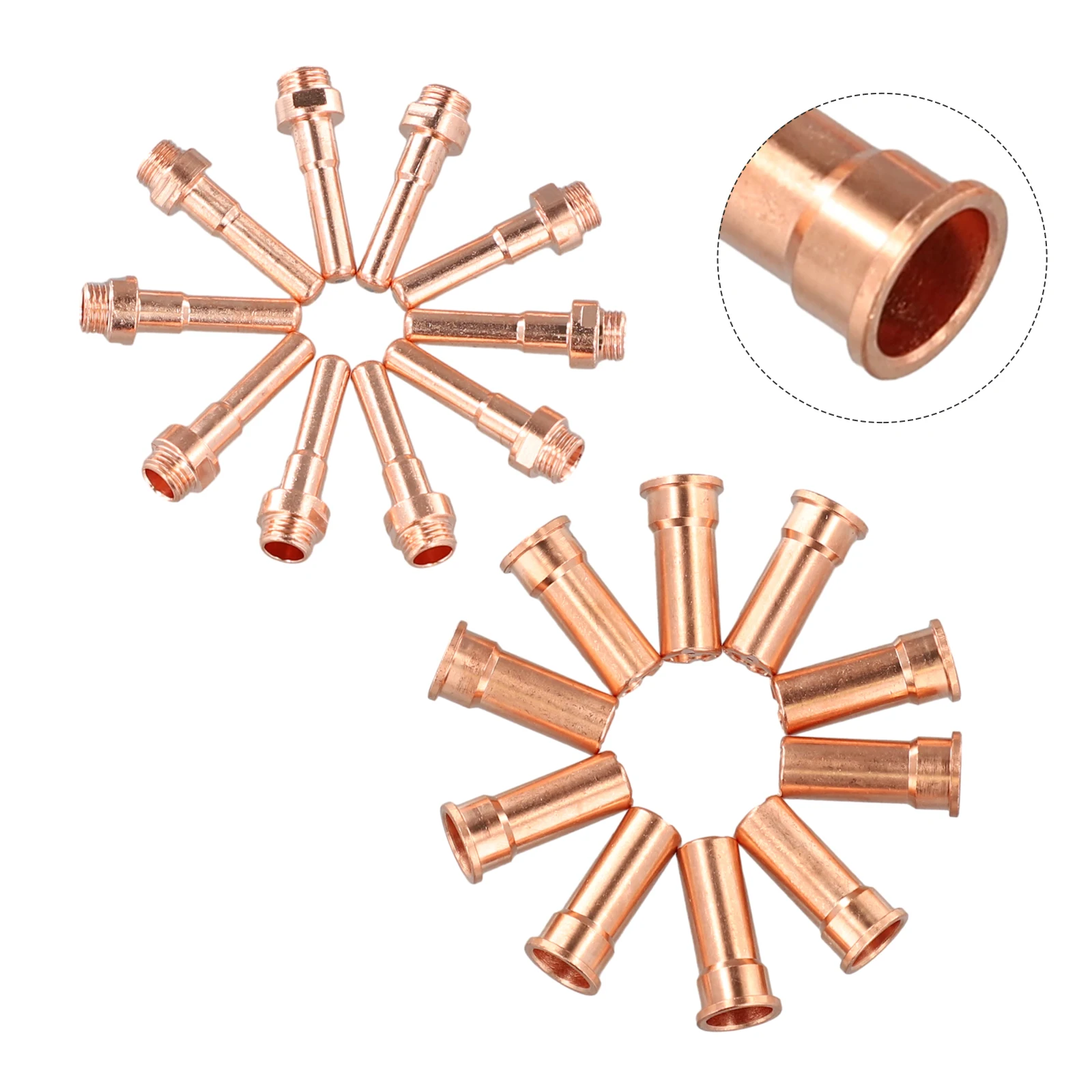 20 Pz 125069 Elettrodi 1395 /L Ugelli 50A ~ 70A Per Cebora Cp-70 Torcia Da Taglio Al Plasma Weiding Accessori Per Il Taglio Al Plasma