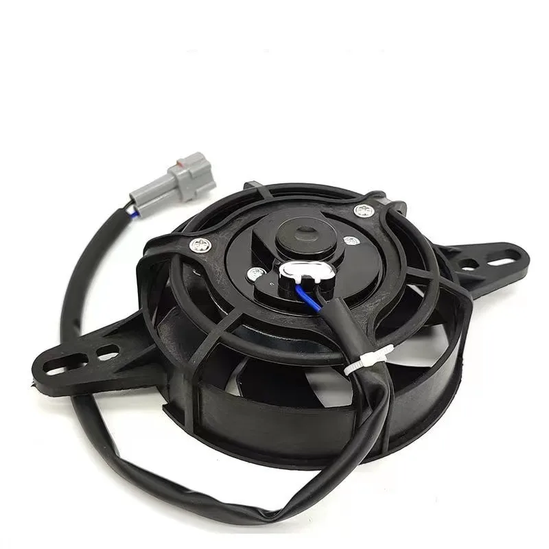 CQJB Hengjian 2Stroke 250 Cross-country Motorcycle Left Right Water Tank and Bracket Fan