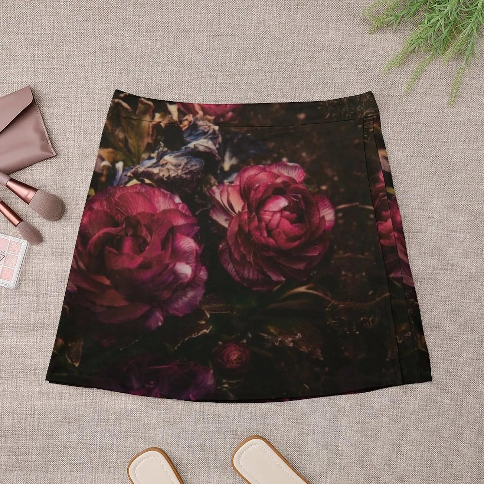 Flowery Bliss II Mini Skirt extreme mini dress Kawaii women clothes