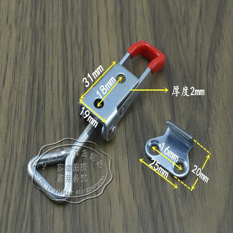 Hot Sale Holding 100KG Hasp Fastener, Toggle Latch, Lock,Hasp Catch-Trailer Industrial