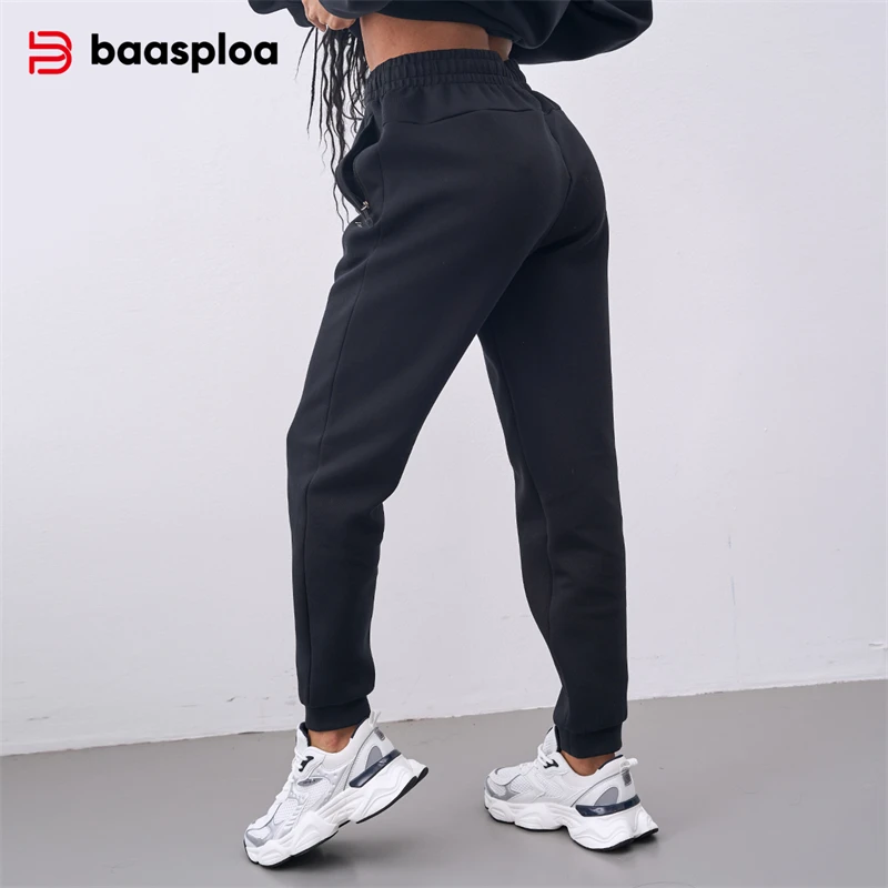 Baasploa Women Spring pants casual outdoor breathable comfortable sports running training pants Fashion women hoodie pants