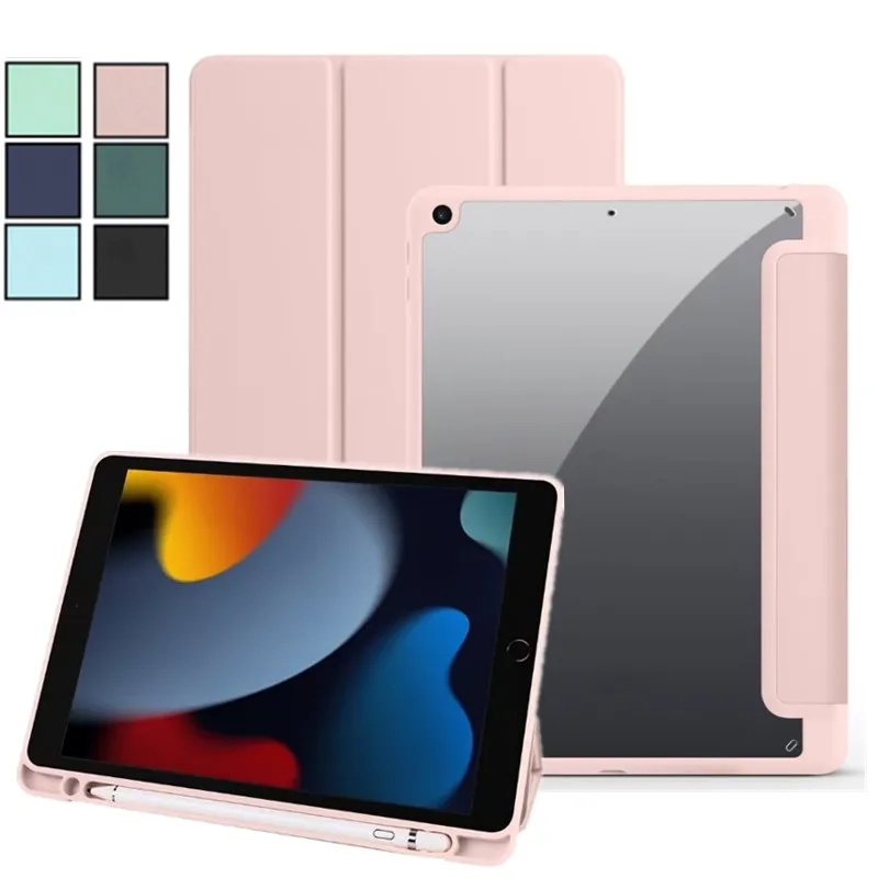 Case Ipad 8 Generation Pencil Holder 10.2 Inch Ipad Case Pencil